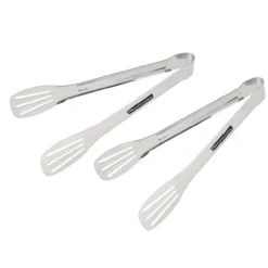 Servierzange Edelstahl, 22,5cm, 2 Stk