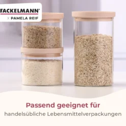 Set Pamela Reif Vorratsdosen rund, 2-tlg.