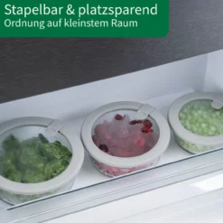 Set Vorratsgläser "Alles aus Glas", rund, 3-tlg.