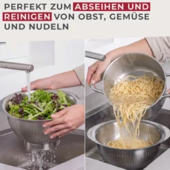 Sieb, Ø26cm, Edelstahl