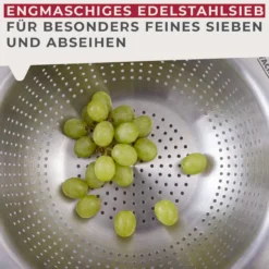 Sieb, Ø23cm, Edelstahl