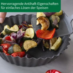 Silikonform für Heißluftfritteuse, antihaft, Ø20cm