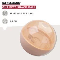 Snack-Ball Our Pets halb-transparent