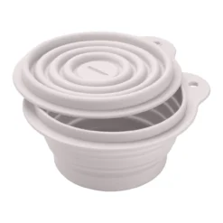 Snack Box Be The Move, faltbar, rund, Ø13cm, weiß