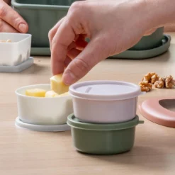 Snack Box Be The Move, rund, Ø8cm, 3 Stk.