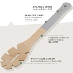 Spaghettilöffel Balance, Bambus