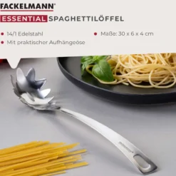 Spaghettilöffel Essential, Edelstahl