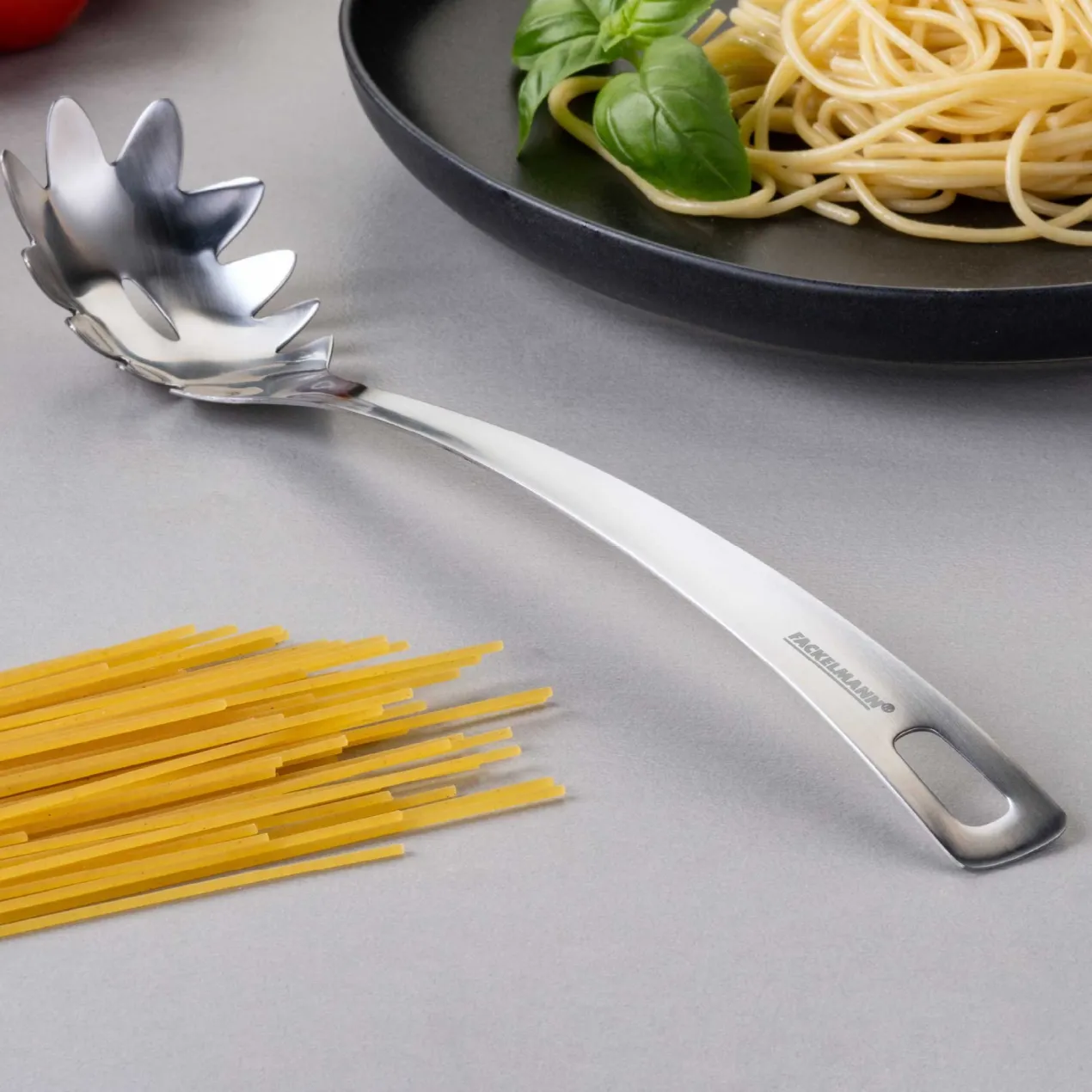 Spaghettilöffel Essential, Edelstahl