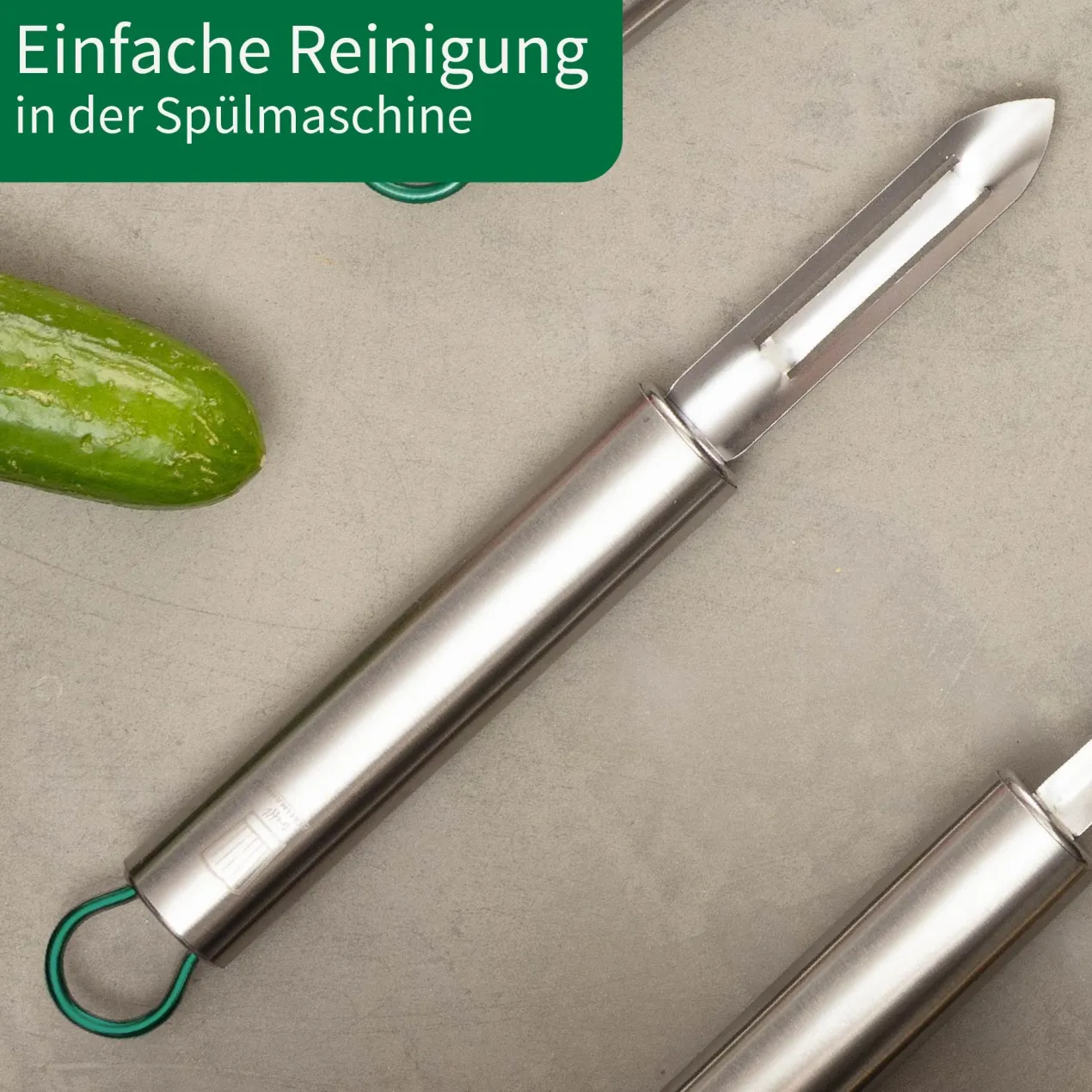 Sparschäler München, 20cm, Edelstahl