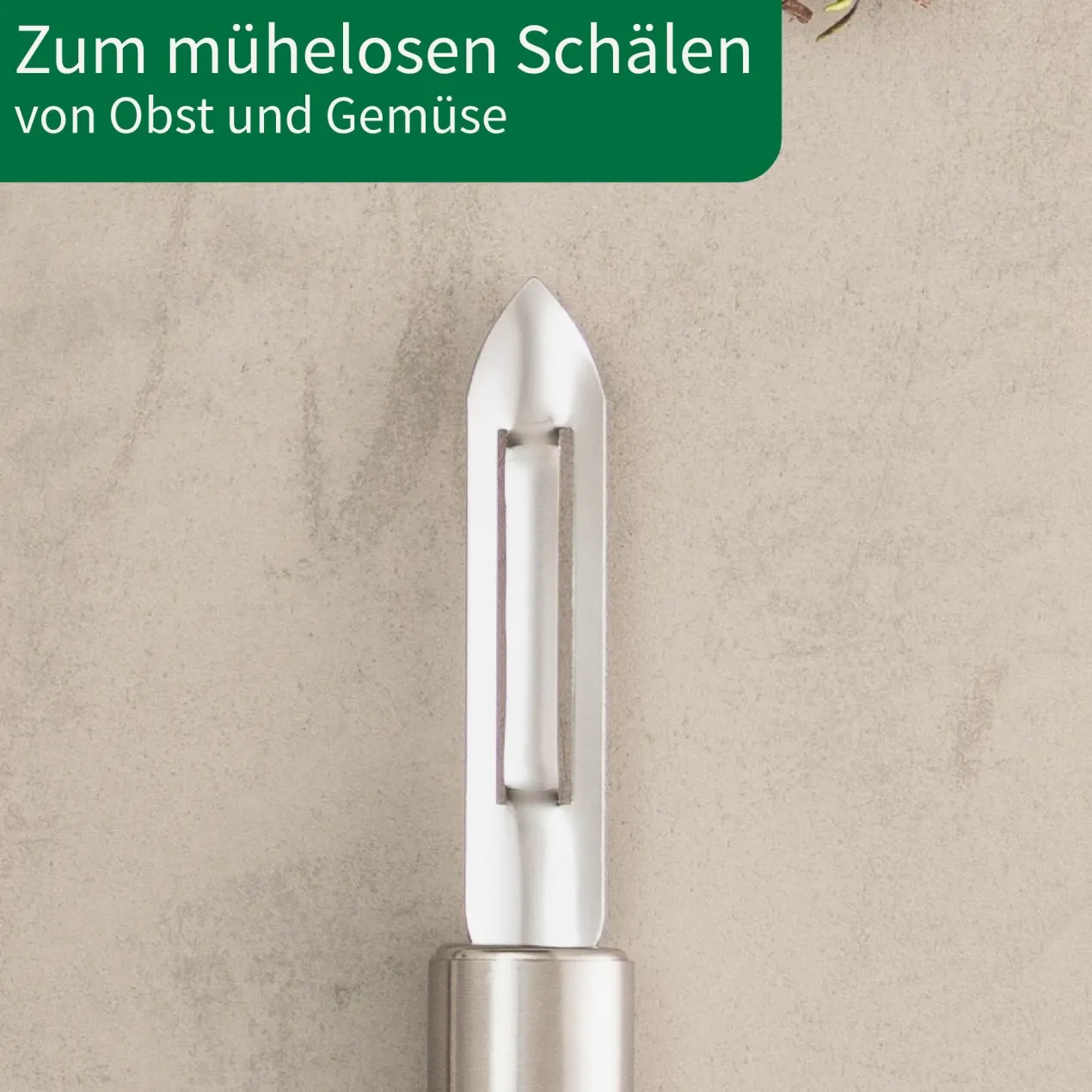 Sparschäler München, 20cm, Edelstahl