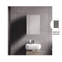 Spiegelschrank Easy, 40cm, Eiche