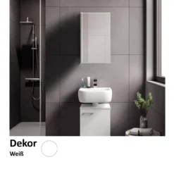 Spiegelschrank Easy, 40cm, weiß