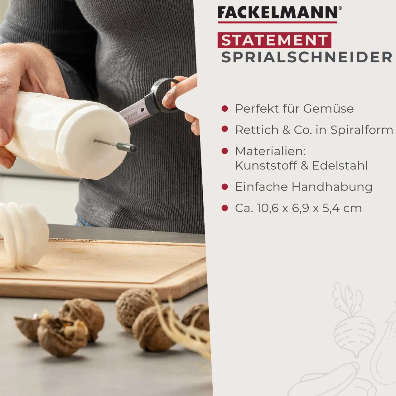 Spiralschneider Gemüse Statement