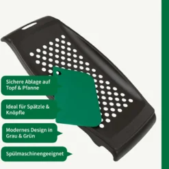 Spätzlehobel mit Schaber, 2-teilig