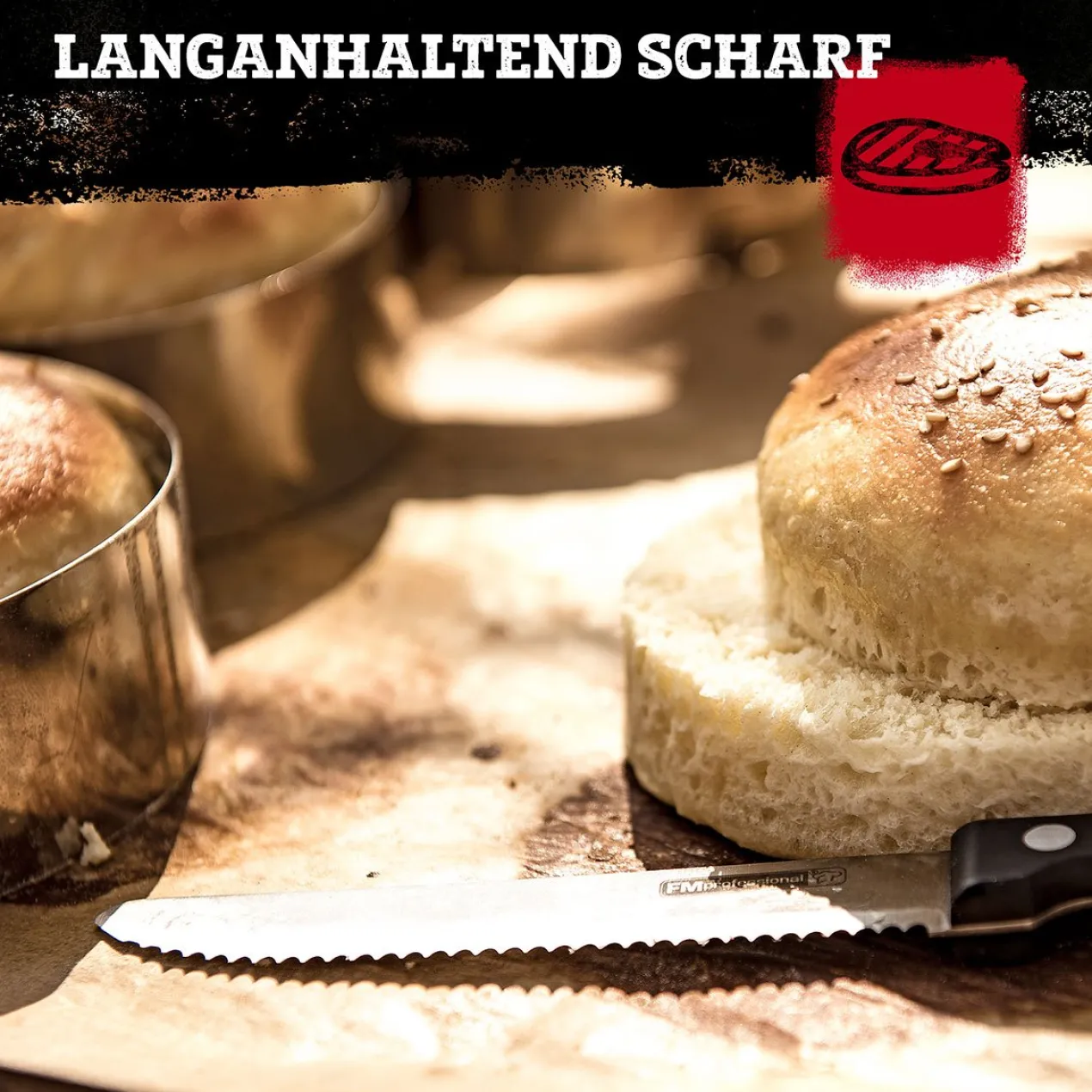 Steakmesser / Pizzamesser, 6 Stück