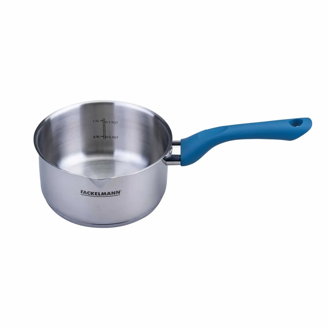 Stielkasserolle Essential, Ø16cm, blau
