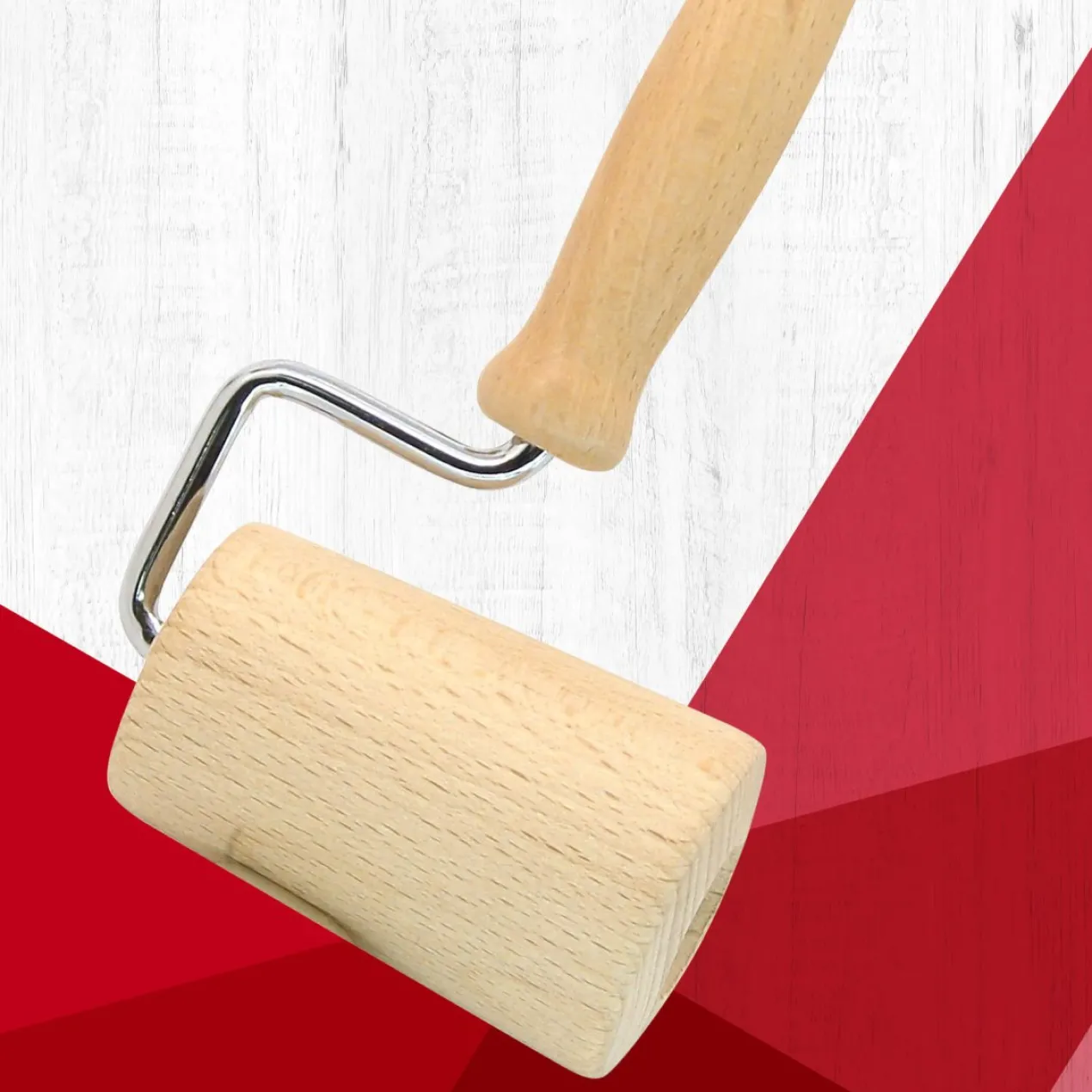Teigroller Eco, 17cm, FSC™-zertifizierte Buche