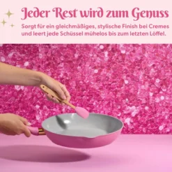 Teigschaber mini, 20cm, pink