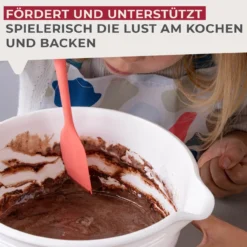 Teigschaber Mini Cooking, rosa
