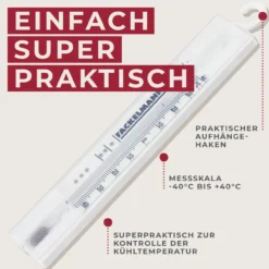 Thermometer für Kühltruhe