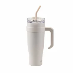 Thermotrinkbecher Beige, 1,2 L