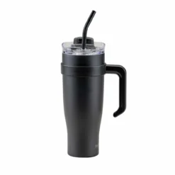 Thermotrinkbecher Schwarz, 1,2 L
