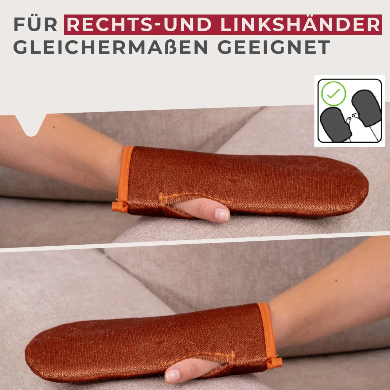Tierhaarentfernungshandschuh Our Pets