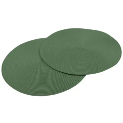 Tischset Balance, grün, Ø38cm, 2 Stück