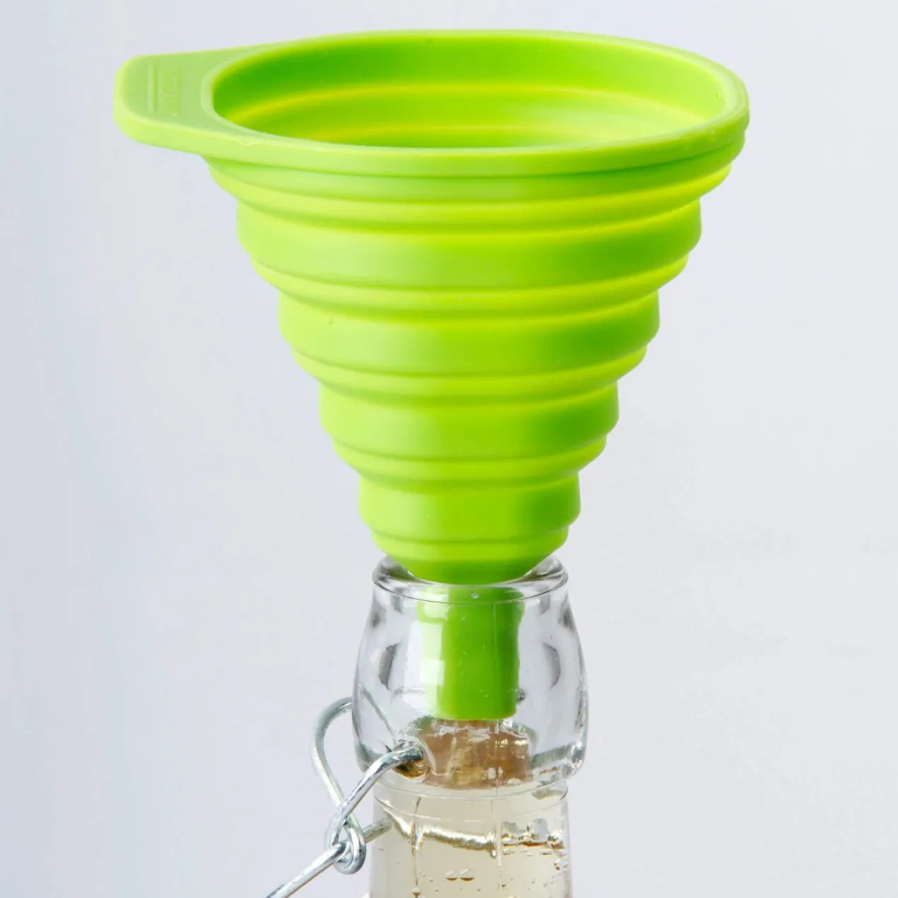 Trichter, Ø8,5cm, faltbar, Silikon
