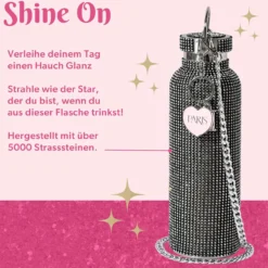 Trinkflasche Schwarz, 750ml