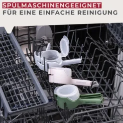 Tütenclips mit Schüttfunktion 3-tlg.