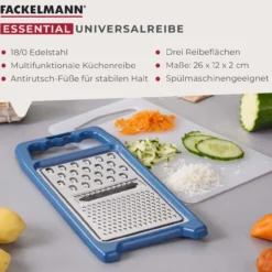 Universalreibe Essential, blau