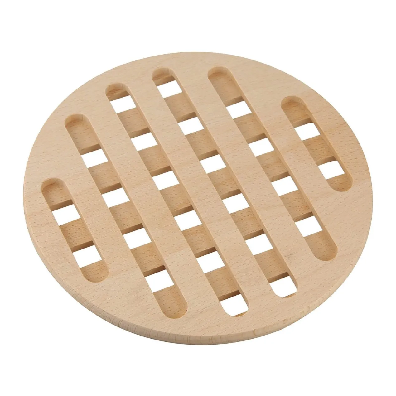 Untersetzer Eco, Ø18cm, FSC™-zertifizierte Buche