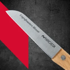 Urgroßmutters Messer mit Holzgriff, 8cm Klinge