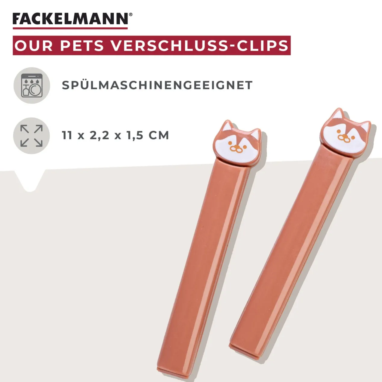 Verschluss-Clips Katze Our Pets