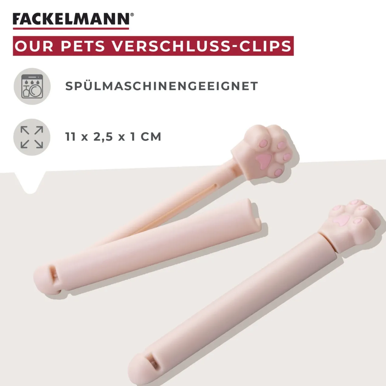 Verschluss-Clips Pfote Our Pets