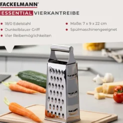 Vierkantreibe Essential, Edelstahl