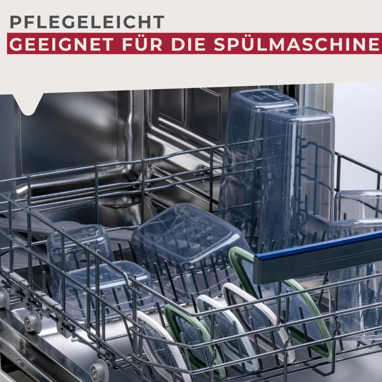 Vorratsdose Be The Move, eckig, 400ml