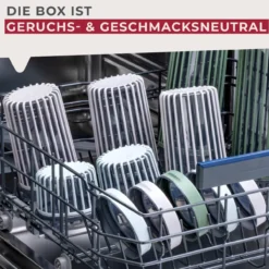Vorratsdose Be The Move, gerillt, 1,7L, hellgrün