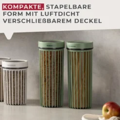 Vorratsdose Be The Move, gerillt, 1,7L, hellgrün