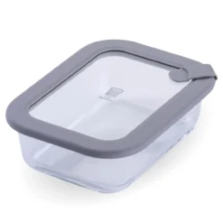 Vorratsdose Glas, eckig, 640ml