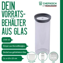 Vorratsglas, 1,5L
