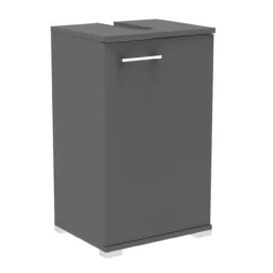 Waschbeckenunterschrank Easy, 40cm, Anthrazit, stehend