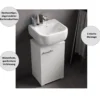 Waschbeckenunterschrank Easy, 40cm, weiß, stehend