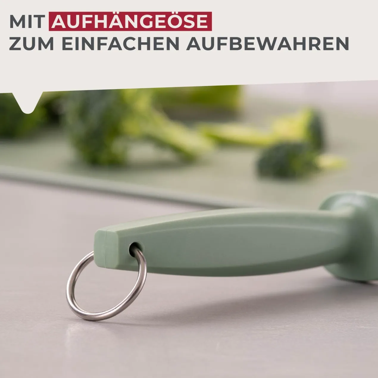 Wetzstahl grau-grün