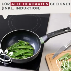 Wokpfanne Brandao, Keramik, antihaft, Ø20cm