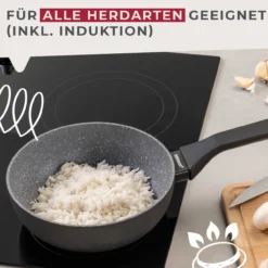 Wokpfanne Cosmo, Keramik, antihaft, Ø20cm