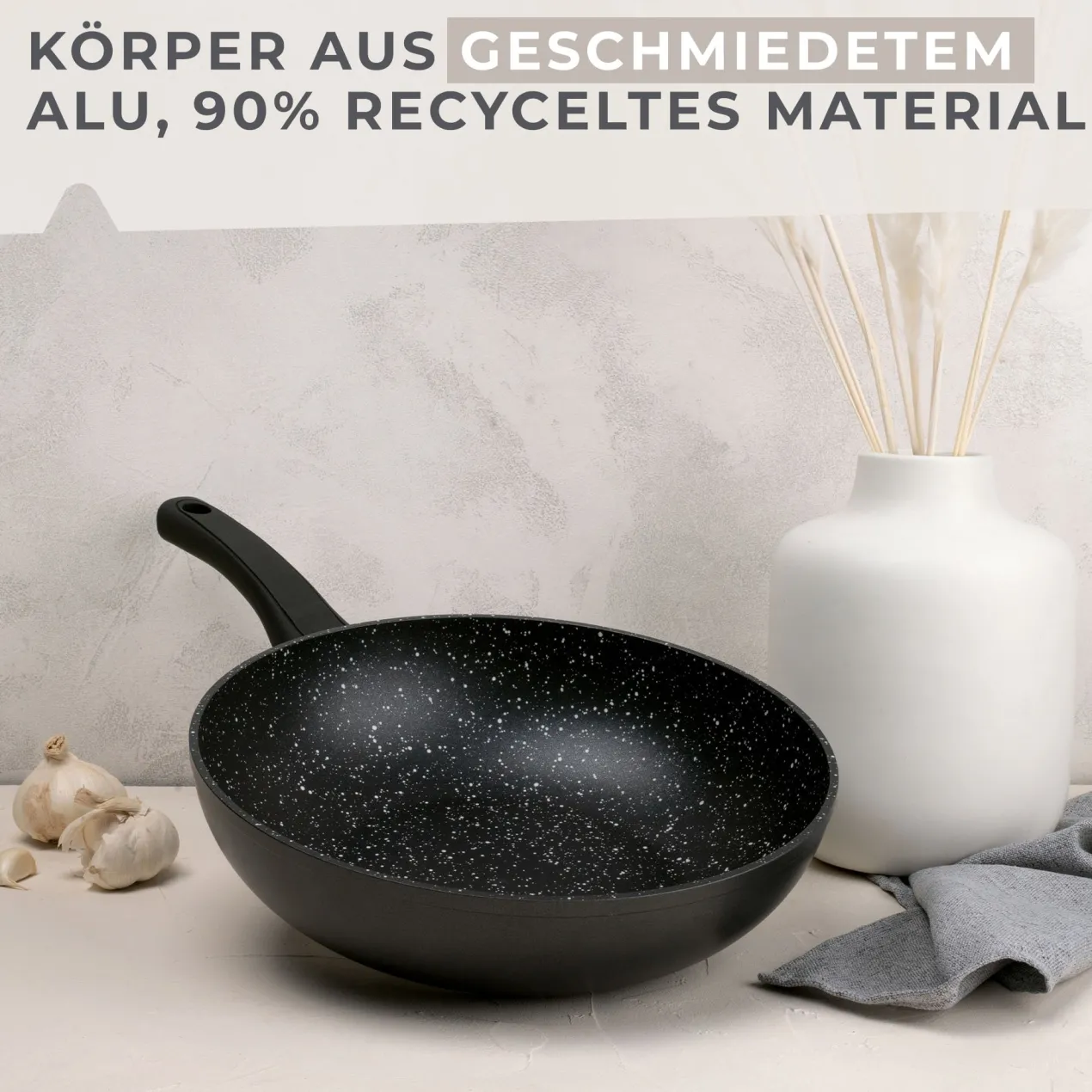 Wokpfanne Marble, Ø28cm