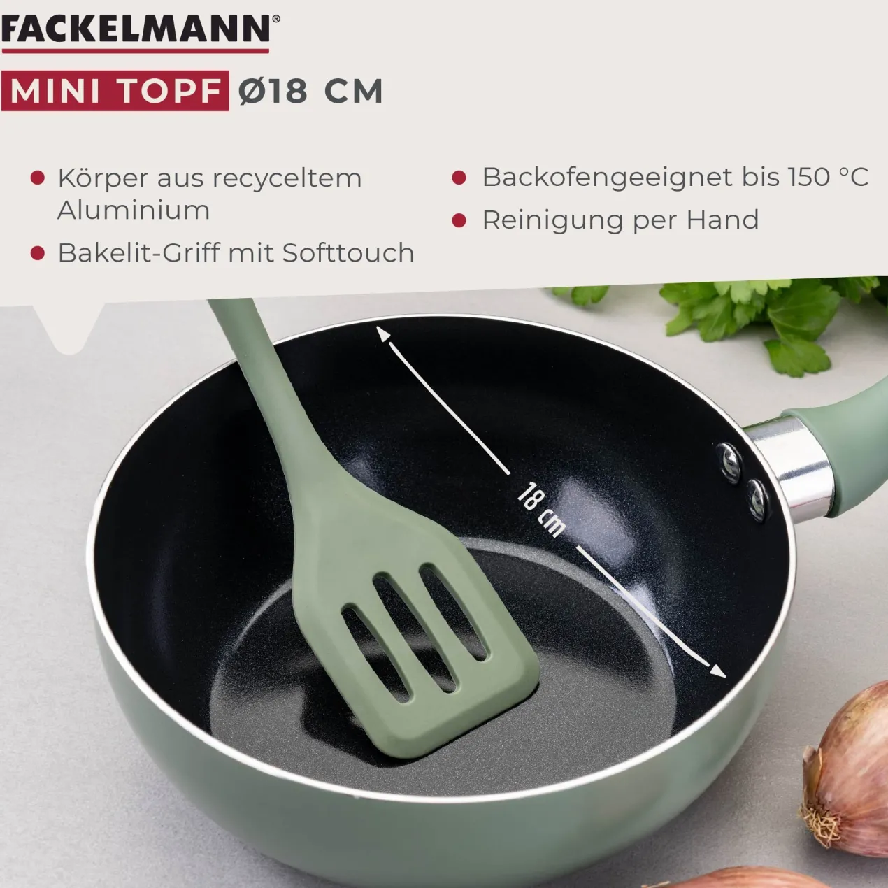 Wokpfanne Mini Cooking, Ø18cm