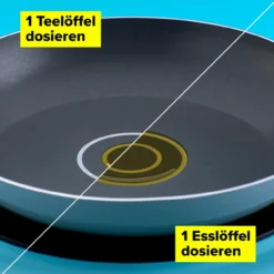 Wok Pfanne mit Öldosiersystem, Ø28cm